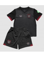 West Ham United Bortedraktsett Barn 2024-25 Korte ermer (+ bukser)